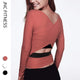 Long Sleeves Workout Tops for Women Active Sportswear