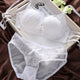 Deep V lace Padded Sponge Lingerie Young Girl Bra Brief Sets