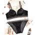 Eye For Small Chest Cute Lingerie Padded Push Up Bra & Brief Set