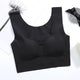 Soft Cups Embroibered Wireless Full Coverage Minimizer Bra