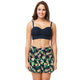 Big Size Two Pieces Cross Bathing Suits Bikinis Swimdress