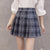 Korean Style Women Zipper High Waist Skirt School Girl Mini Skirt