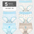 LANGSHA 5Pcs Women Panties Lady Cotton Underwear Girls Breathable Seamless High Waist Briefs Women Cute Sexy Lingerie Intimates