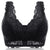 Lace Sexy Bra Gather Front Zipper Bras For Women Wireless