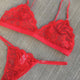 Lingerie Porno Women's Underwear  Female Suit  Sexy Lace Bra And Panty Set Dessous Lenceria Soutien Gorge Sujetador