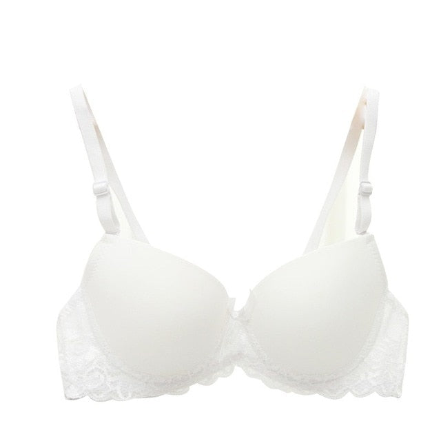 Buy FallSweet Add Two Cups Bras Brassiere for Women Push Up Padded Unlined,  White, 40 at