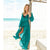 Long Crochet Beach Cover up Robe Tunics for Beach