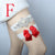 Original Design Riibon Bow Crystal Applique Sexy Lace Wedding Garter Set