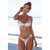 Solid Bikini Set Push-up Unpadded Bra Swimsuit Swimwear