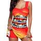 Rainbow Lady Tankini Swimdress Swimsuit Beachwear