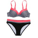 Push-up Bra Bikini Plus Size Swimwear Swimsuit