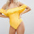 One Piece Ruffle Swimwear Female One-Piece Suits