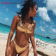 Sexy Bikini Set Swimwear Women Golden Silver Swimsuit