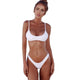 Minimalism Le Sexy Micro Bikini Set 2019 Solid Swimwear Brazilian Bikinis Thong Beach Wear Woman Swimsuit Bathing Suit biquini