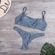 Minimalism Le Sexy Micro Bikini Set 2019 Solid Swimwear Brazilian Bikinis Thong Beach Wear Woman Swimsuit Bathing Suit biquini