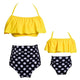 Mother and Daughter Beachwear Cute Outfit Clothes