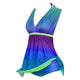 NEW Plus Size Tankini Swimwear Swimsuit Lady Swimdress