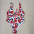 Women Swimwear Sexy Printed Bikinis Push Up Bathing Suit