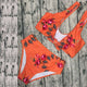 Women Swimwear Sexy Printed Bikinis Push Up Bathing Suit