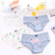 New 4pcs Teenage Flamingos Underpants Young Girl Briefs Comfortable Cotton Panties Kids Underwear B807