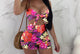 Sexy V-neck Swimsuit Flower Printing Beach Swimwear Bikini Set