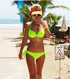 New Brand Sexy Neon Color Bikini Women Swimwear