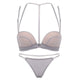 New Sexy Push Up Front Closure Lingerie Set Gathering Seamless Underwear 3/4 Cup Brassiere Women Bralette Bra And Panties Set