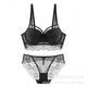 New Style Women's Underwear Green Color Push-up Temptation Bra Set Sexy Lace Adjustable  Lingerie Set Free Shipping