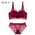 Cotton Push-up Bra and Panty Sets Lingerie