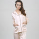 Full Sleeve Sleepwear 2 Pieces Silk Loungewear