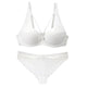 Norns women's sexy underwear set lace lingerie set push up plus size bra set of linen red lingerie bra and panty set bralette