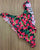One Piece Swimsuit Cross Back Swimwear