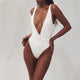 One Piece Swimsuit 2019 Sexy Deep-V Swimwear Women Swimsuit Cut Out Bathing Suits Beach Wear Swim Maillot de Bain Monokini