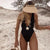 One Piece Swimsuit 2019 Sexy Deep-V Swimwear Women Swimsuit Cut Out Bathing Suits Beach Wear Swim Maillot de Bain Monokini