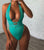 One Piece Swimsuit 2019 Sexy Deep-V Swimwear Women Swimsuit Cut Out Bathing Suits Beach Wear Swim Maillot de Bain Monokini