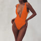 One Piece Swimsuit 2019 Sexy Deep-V Swimwear Women Swimsuit Cut Out Bathing Suits Beach Wear Swim Maillot de Bain Monokini