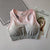 Sports Bra flexible Pink Bralette Grey Yoga Bra For Women Workout Crop Top