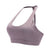 Oyoo Double Layer Pink Sports Bra Women Cropped Athletic