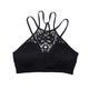 Romantic Bohemia Sexy Lace Sports Bra White Workout