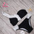 New One Shoulder Bikini Women Solid Swimwear