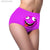 Panties High Cut Funny Emoji Ball Printed Panty Underpants