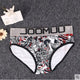 Panties Women Combed Cotton Punk Graffiti Print Underwear Girl Casual Briefs Sexy Lingerie personality Female Underpants Ladies