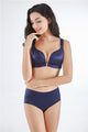 Plus Size Bra Set Lingerie Underwear Women Set Push Up Bra Brief Set