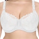 Plus Size Bras For Women Flower-Dotted Unlined