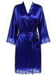 Women Silk Wedding Party Robes Nightgown Sleepwear