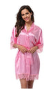 Women Silk Wedding Party Robes Nightgown Sleepwear