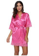 Women Silk Wedding Party Robes Nightgown Sleepwear