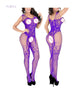 Plus Size Mesh Body Stocking Open Crotch Sexy Lingerie