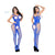 Plus Size Mesh Body Stocking Open Crotch Sexy Lingerie