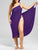 Plus Size Pareo Beach Cover Up Wrap Dress Bikini Swimsuit